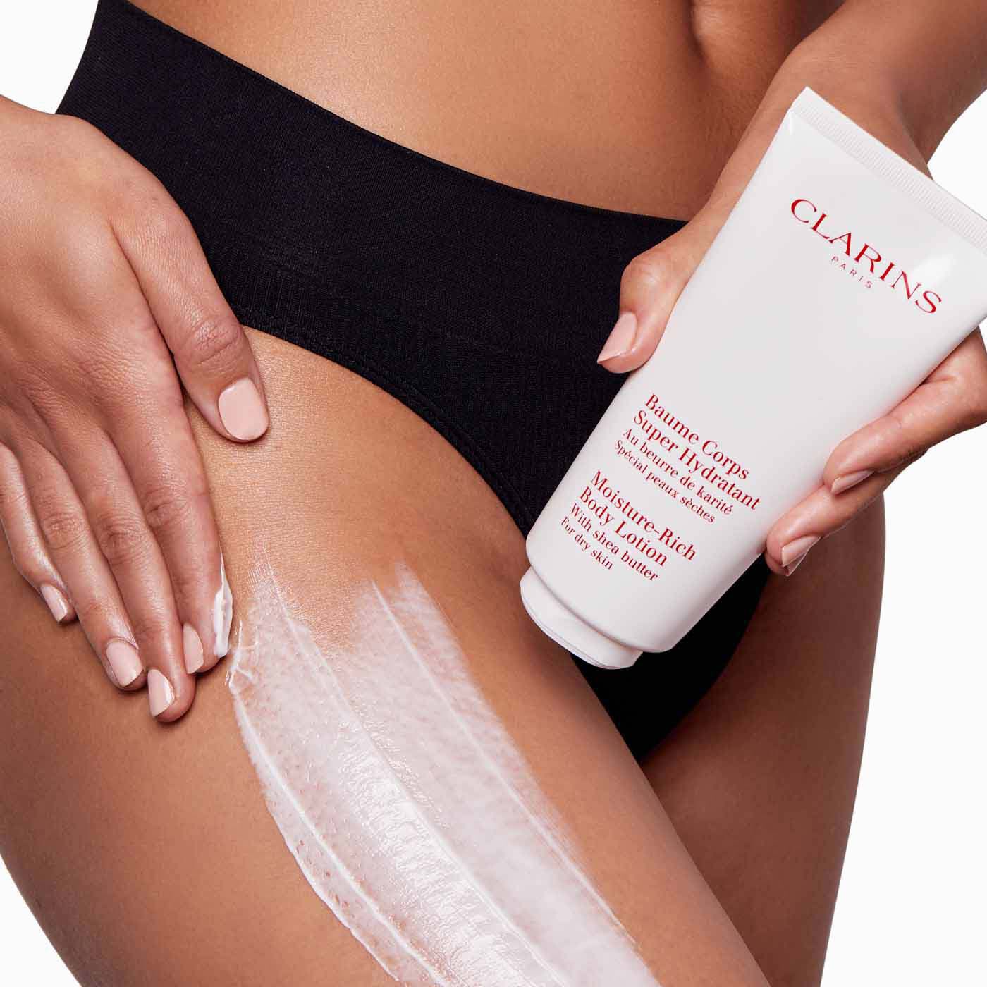 clarins body lotion moisture rich