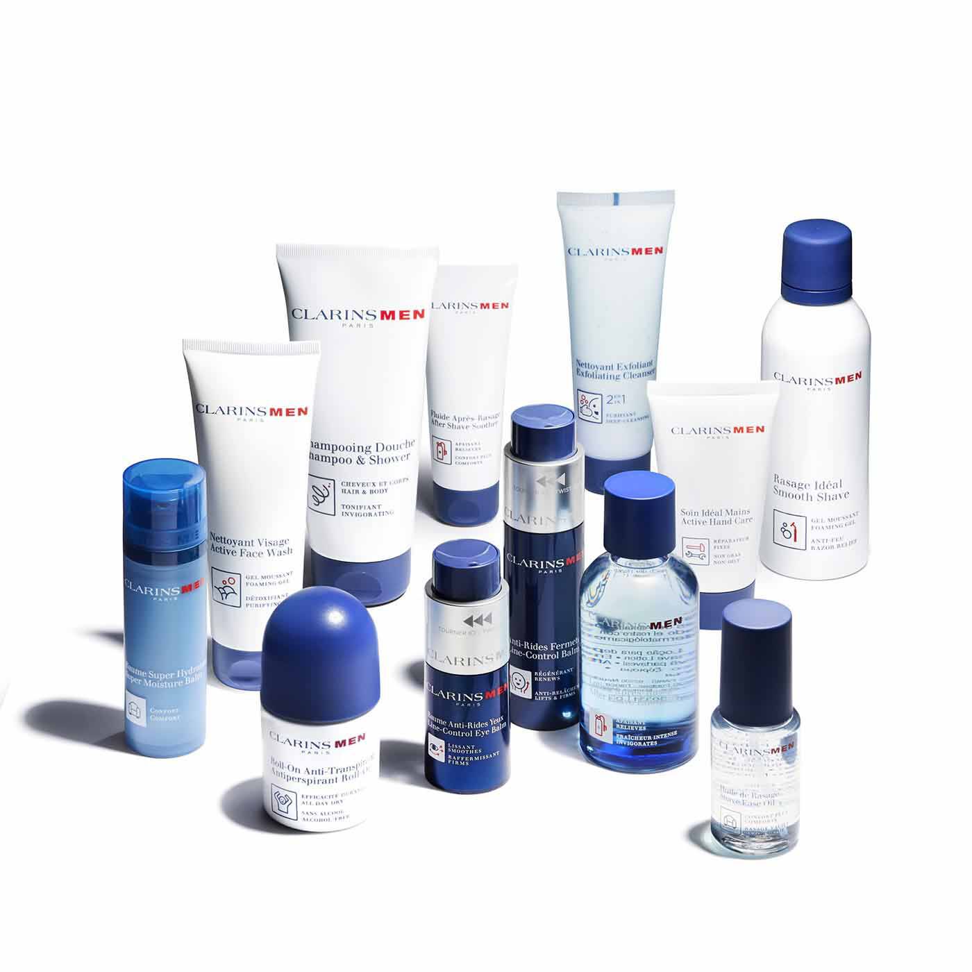 clarins men's exfoliating face wash