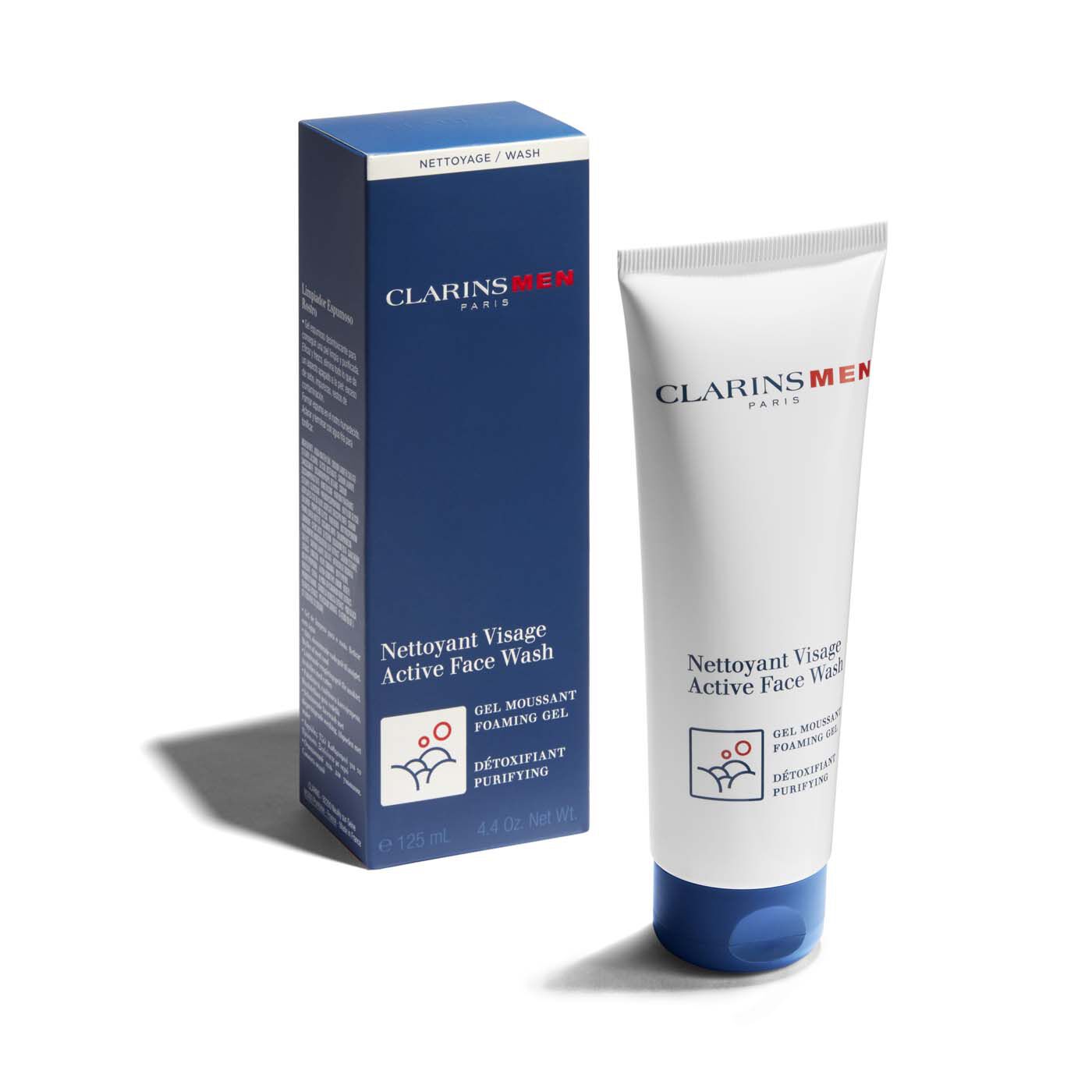 clarins men's exfoliating face wash