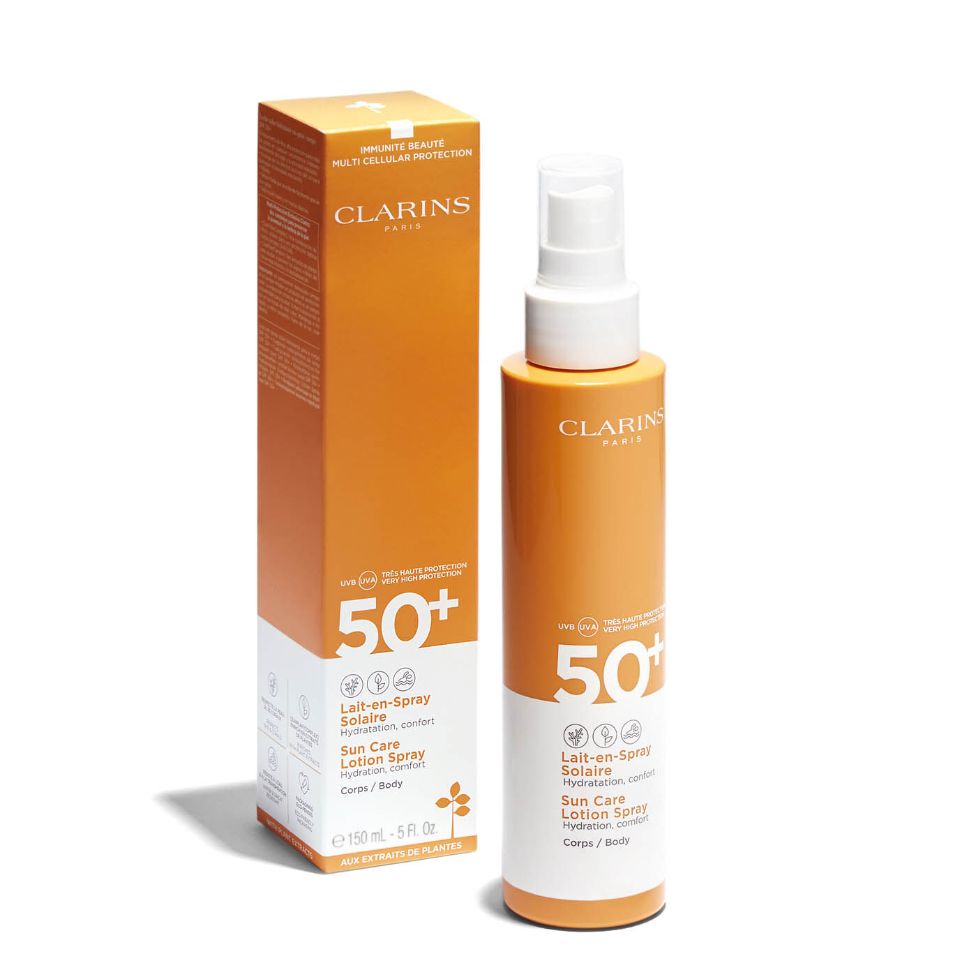 clarins sun care face