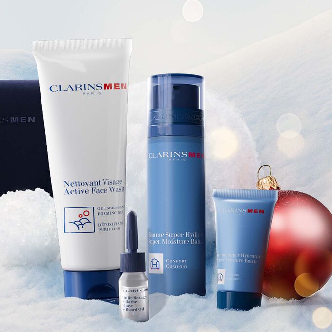 ClarinsMen Hydration Holiday Set
