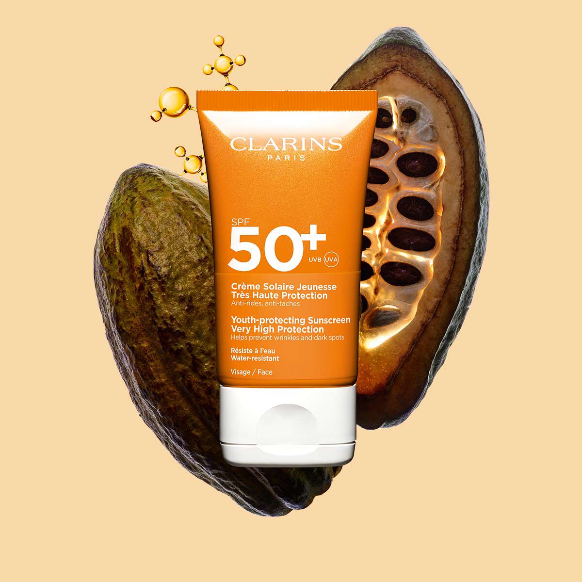 Youth-Protecting Sunscreen SPF 50+ | CLARINS®