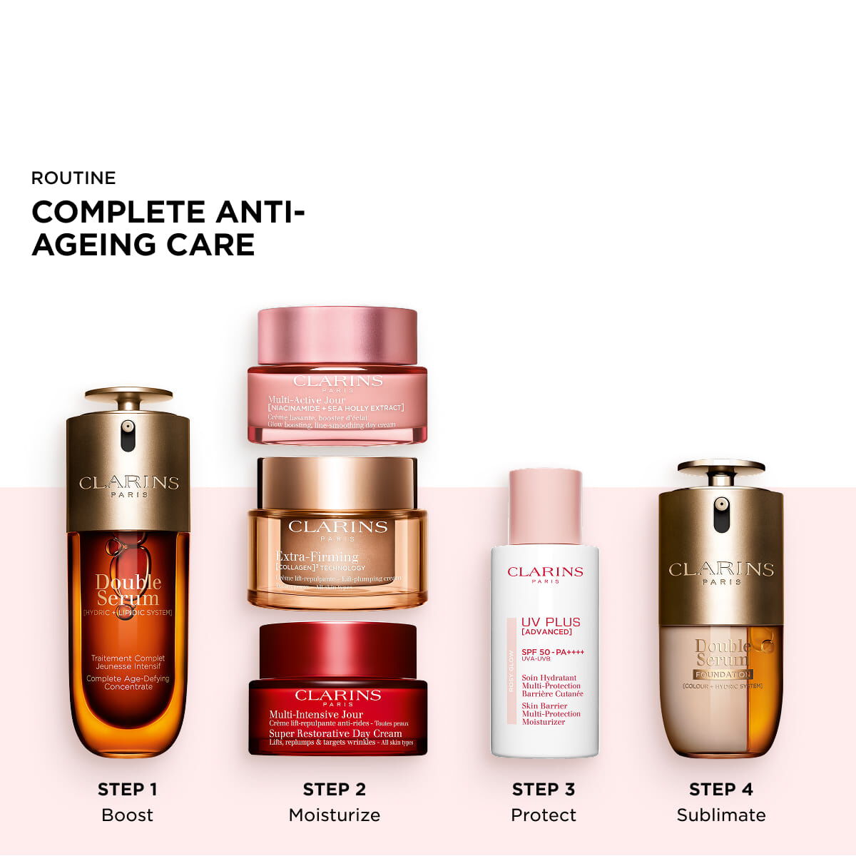 UV Plus [ADVANCED] - Rosy Glow | CLARINS®