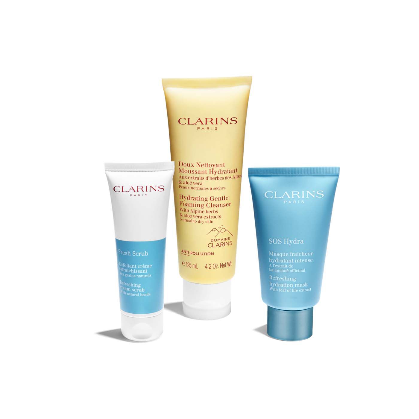 clarins 3 in 1 cleanser