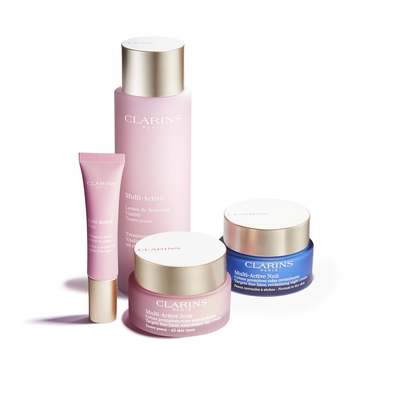 clarins multi active partners
