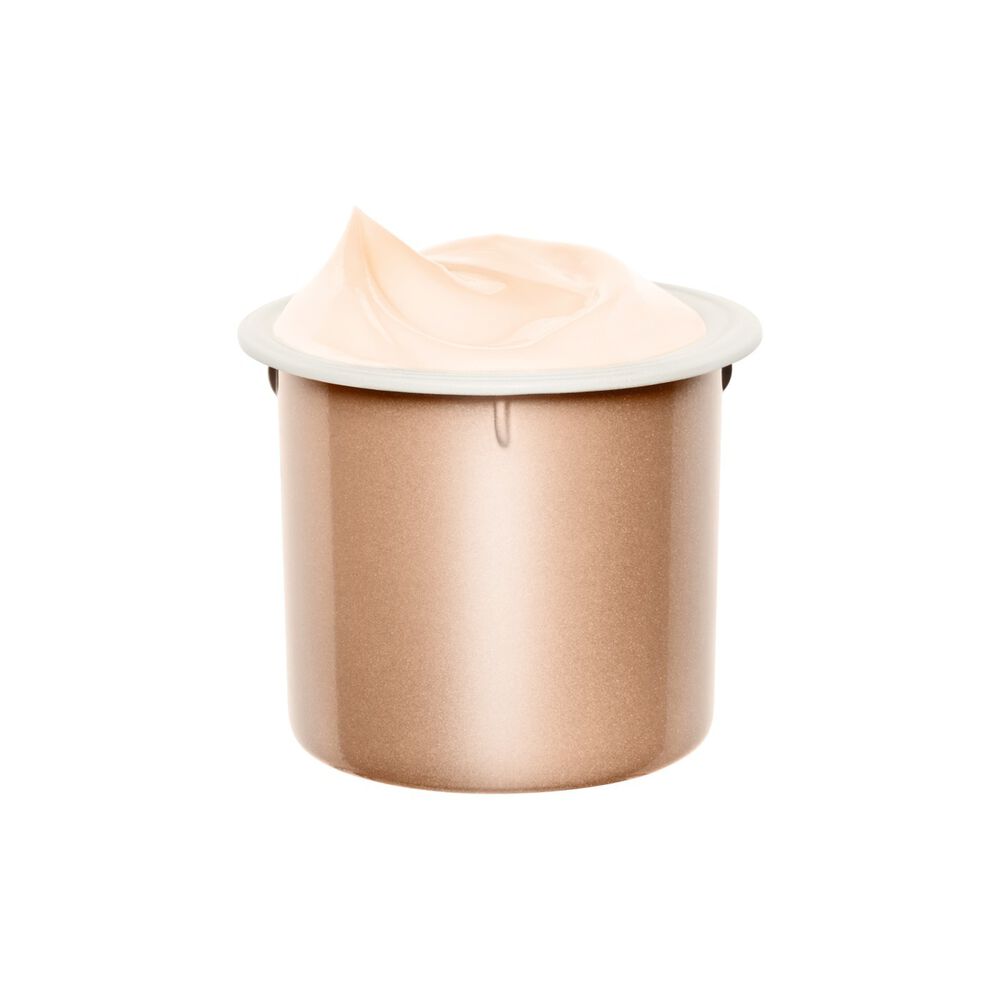 Packshot of the Extra Firming cream  refill shot on a light pink backgrlound 