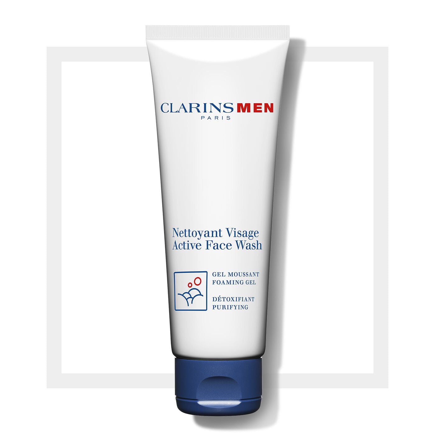 clarins men's exfoliating face wash