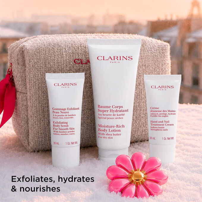 Body Hydration Holiday Set - Moisturising &amp; Exfoliating Body Care