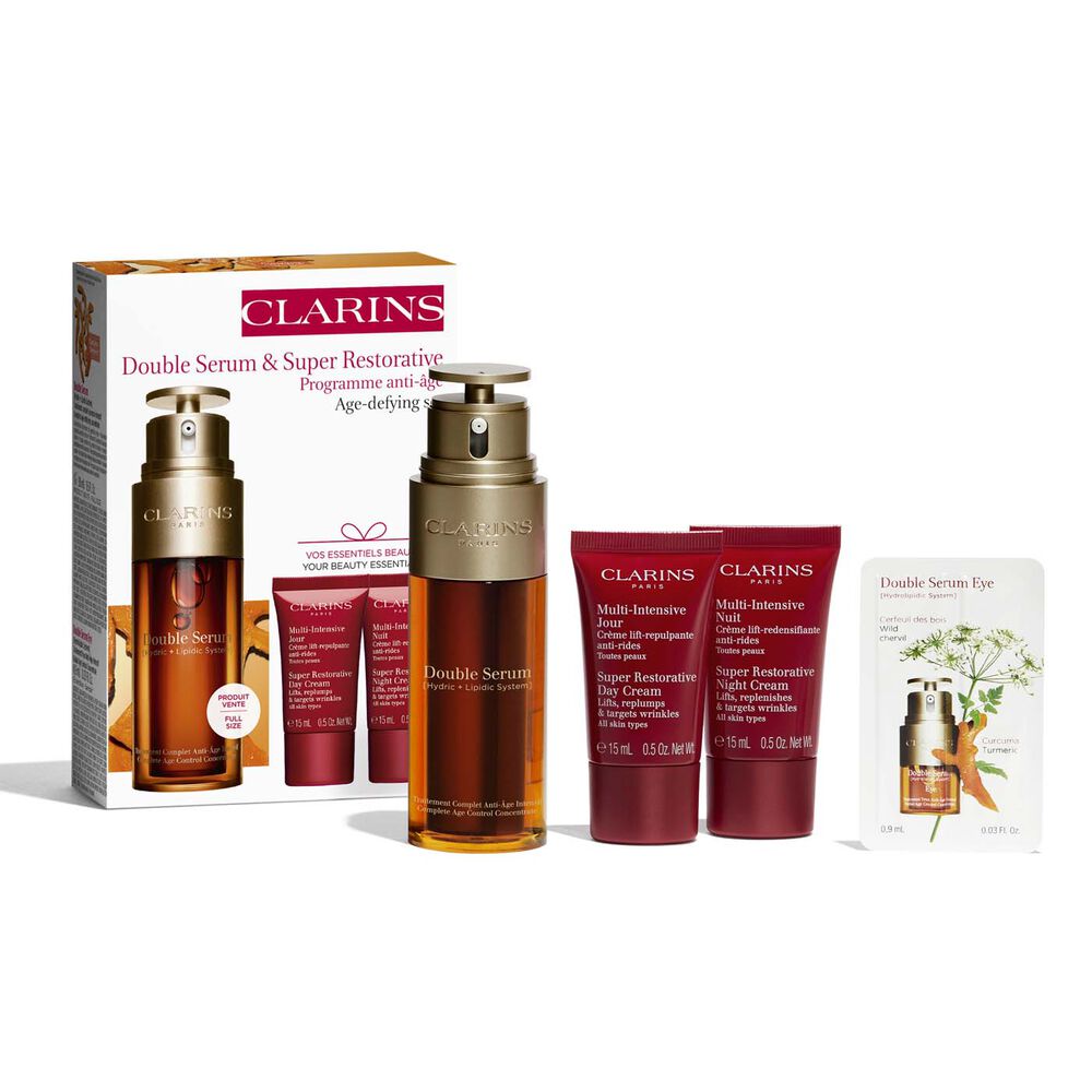 Double Serum &amp; Super Restorative Set