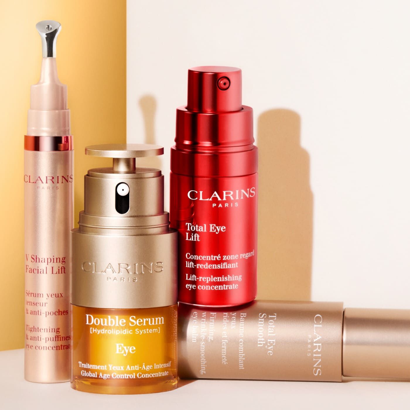 Total Eye Smooth: Firming & Anti-Wrinkle Eye Balm | Clarins