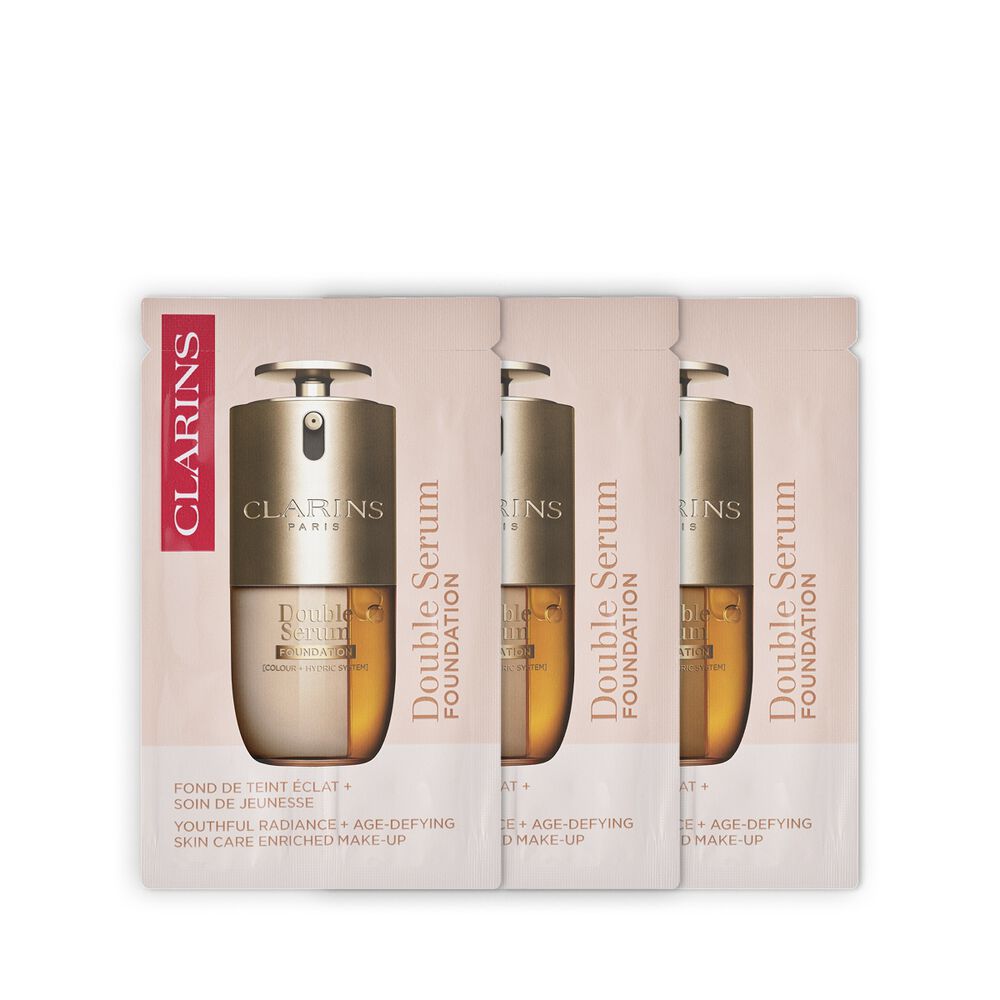 Double Serum Foundation Sample Kit - MEDIUM01 (Shades: M1W, M2N, M3N)