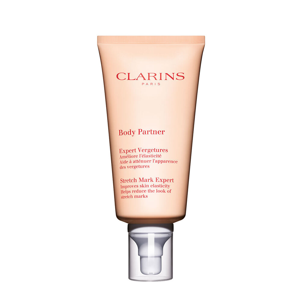 Body Partner Stretch Mark Expert packshot with ingredient