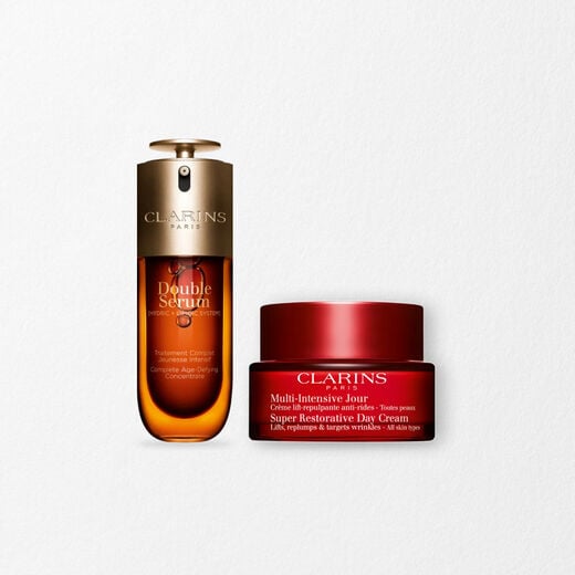 Double Serum and Super Restorative Day Cream Set