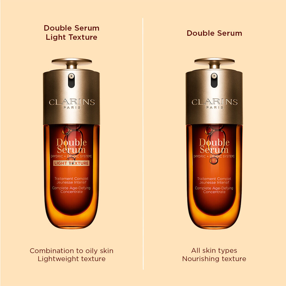 Double Serum Light Texture | CLARINS®