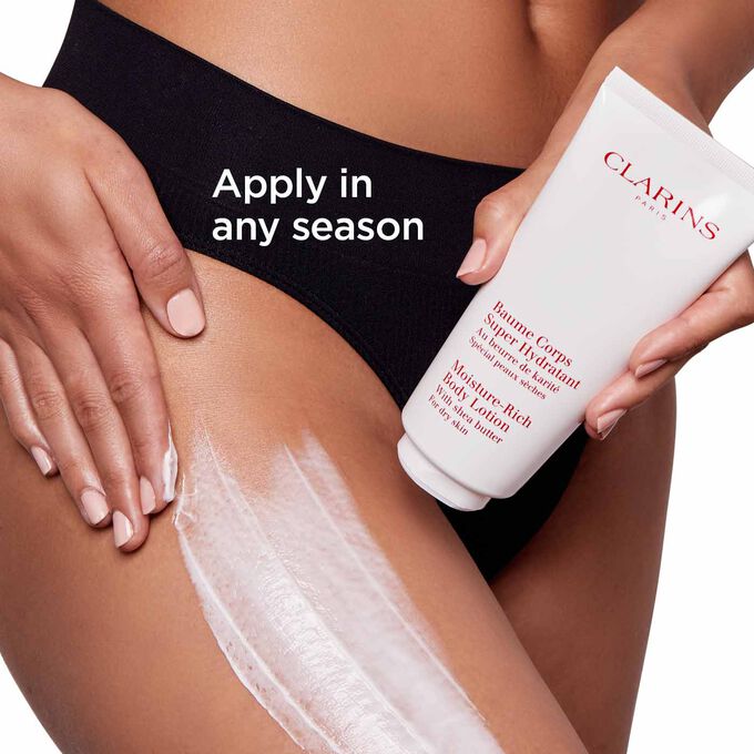 Moisturising and nourishing skin routine with Moisture-Rich Body Lotion and Relax Body Oil