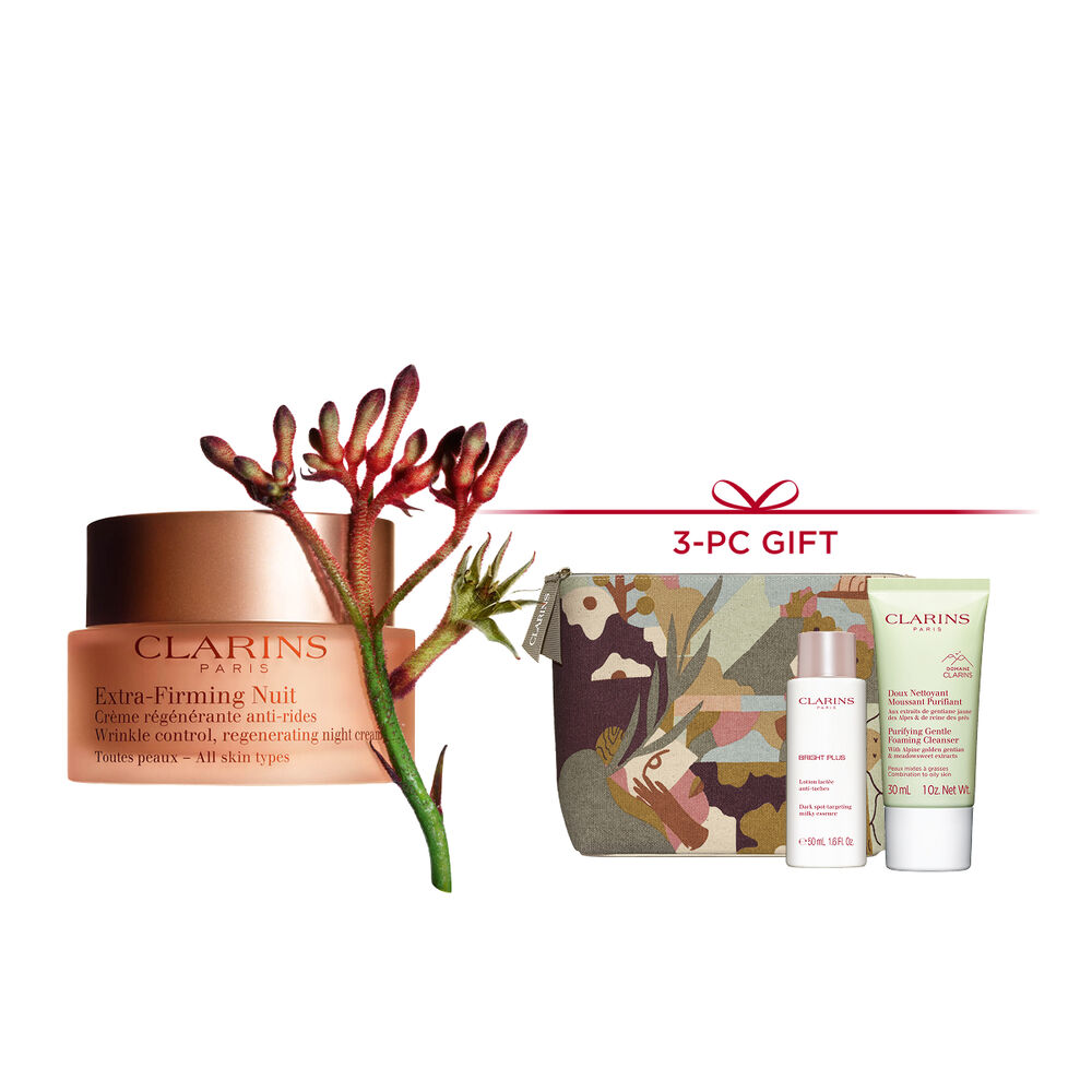 Extra-Firming Night Cream packshot with ingredient