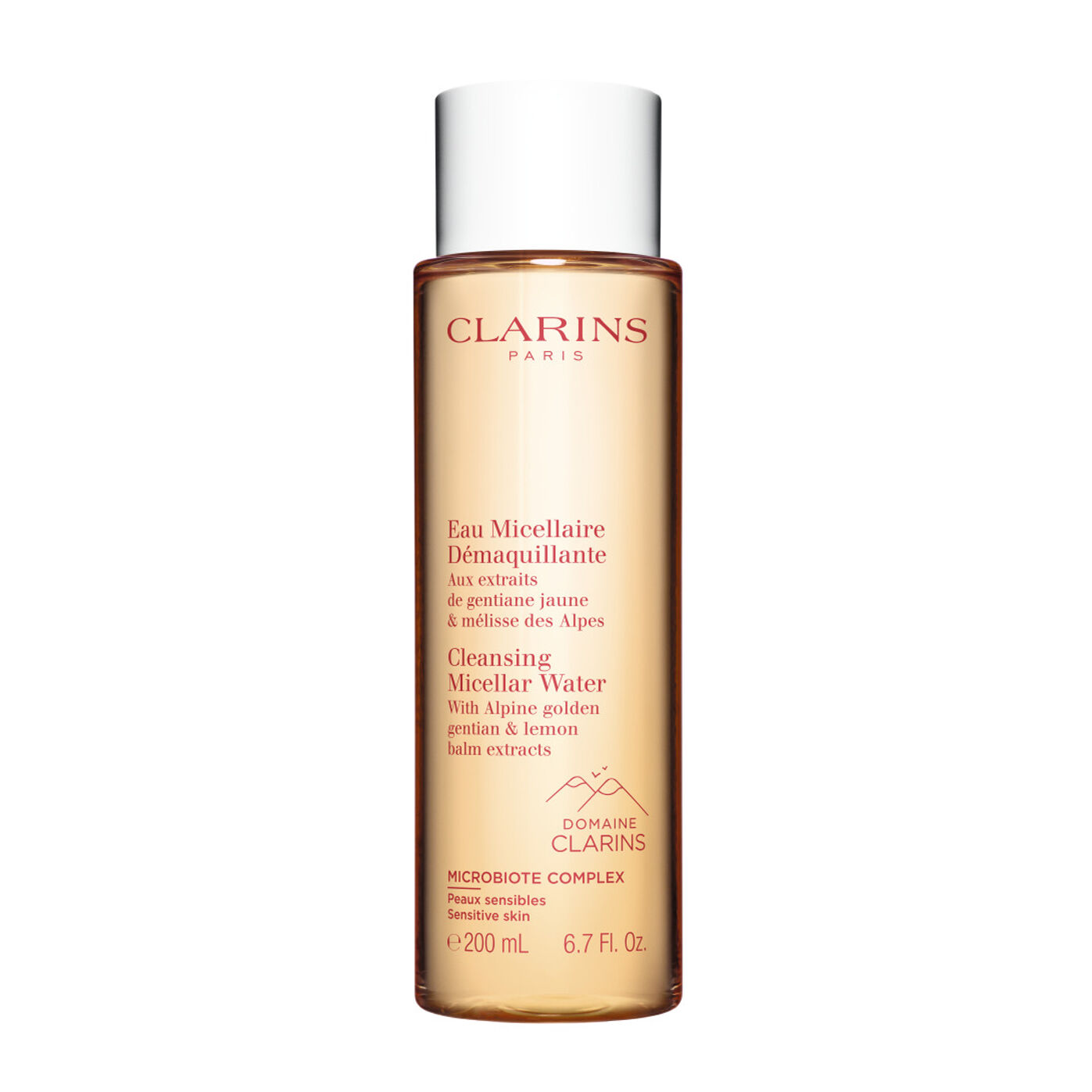 clarins peach one step cleanser