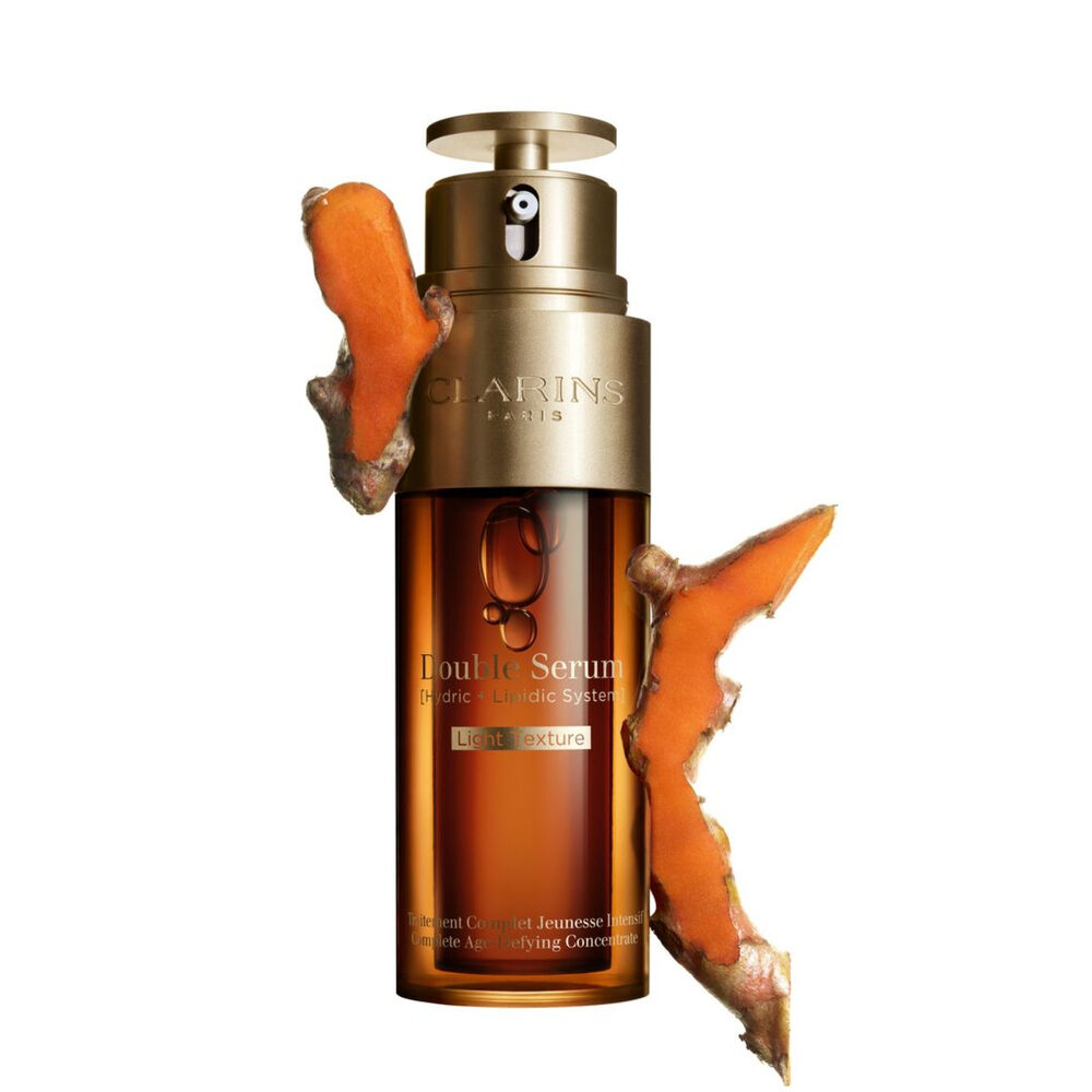Double Serum Light Texture packshot with ingredient