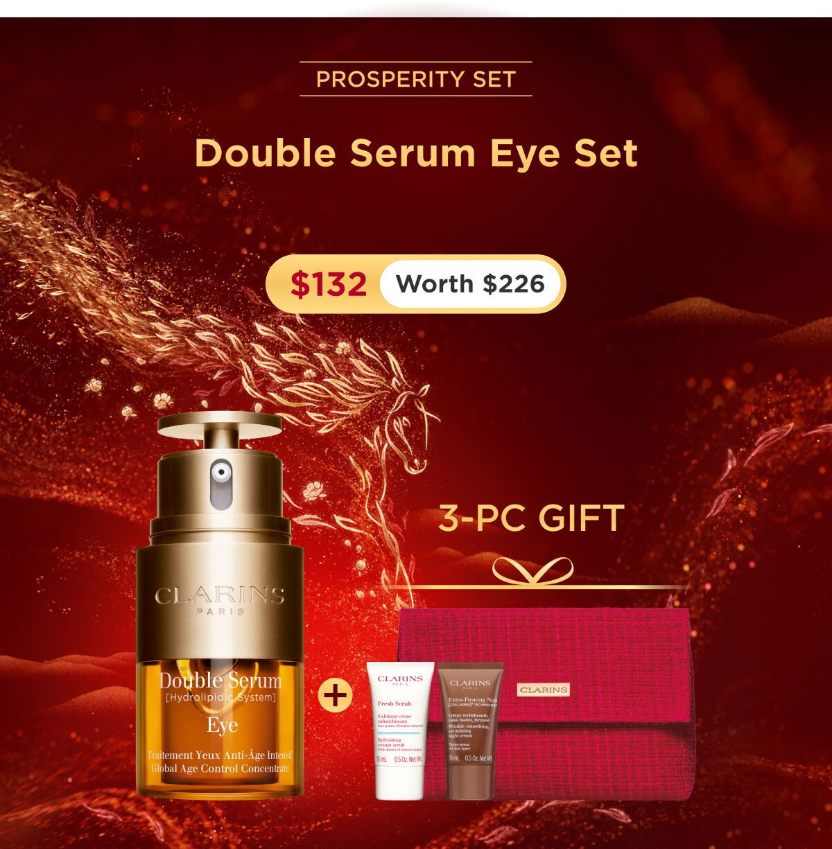 CLARINS Double Serum 75ml 3回分使用 Double Serum - Serums: Anti-Ageing, Brightening Serum Online