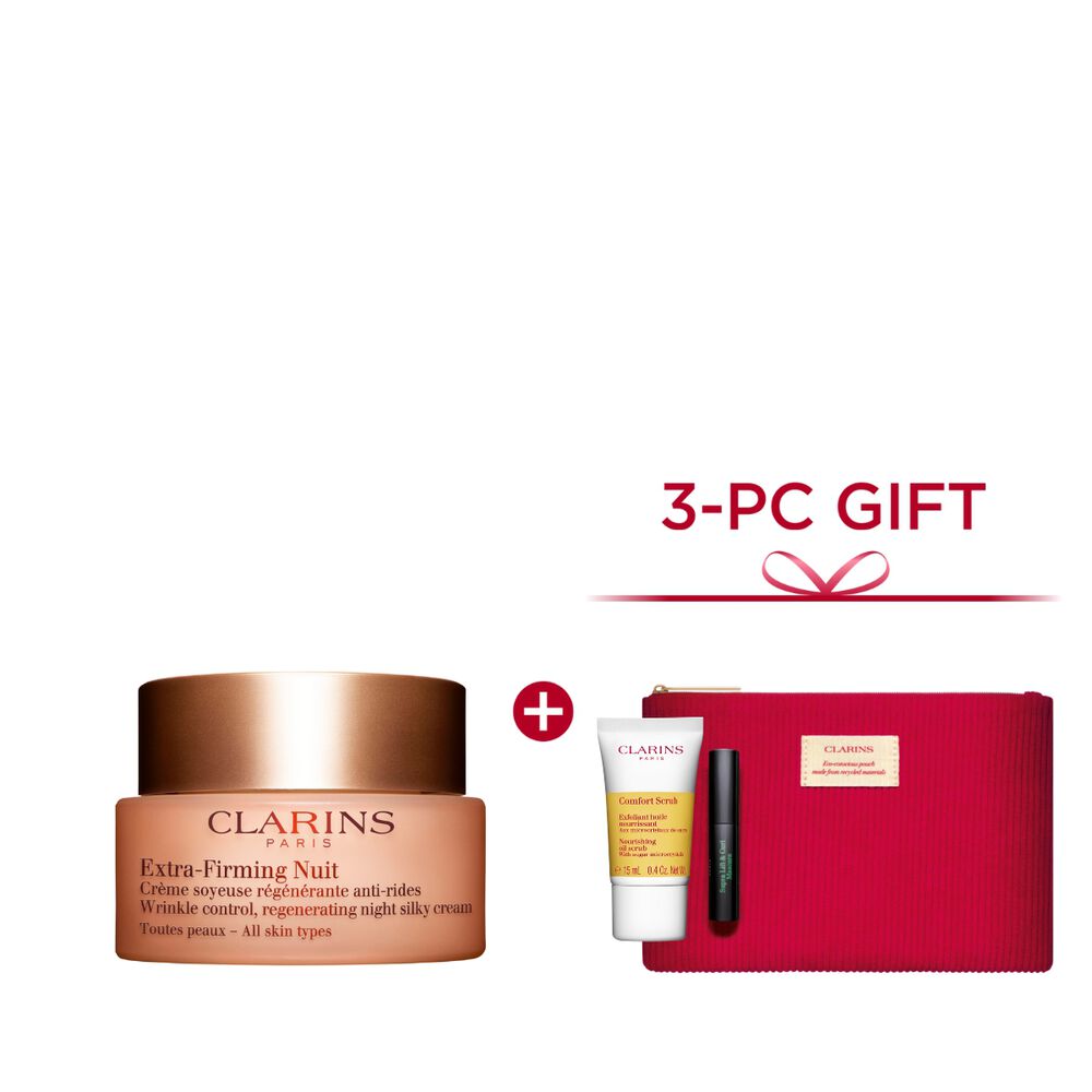 Extra-Firming Night Cream packshot with ingredient