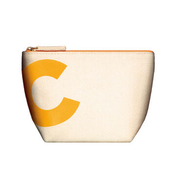 Clarins Orange Pouch