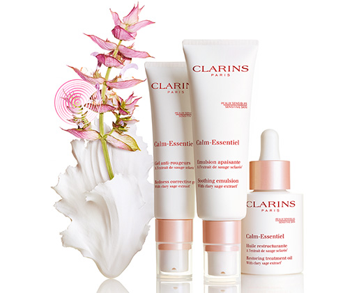 What are the gentle ingredients in Calm-Essentiel products? 