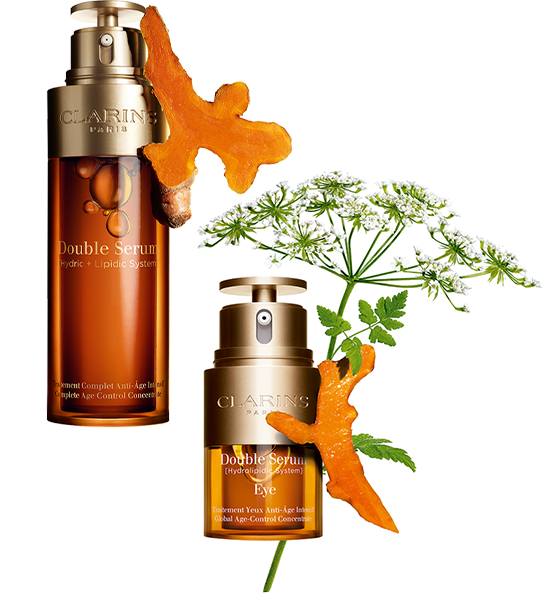 Double Serum with Turmeric and Double Serum Eye with Turmeric and Wild Chervil