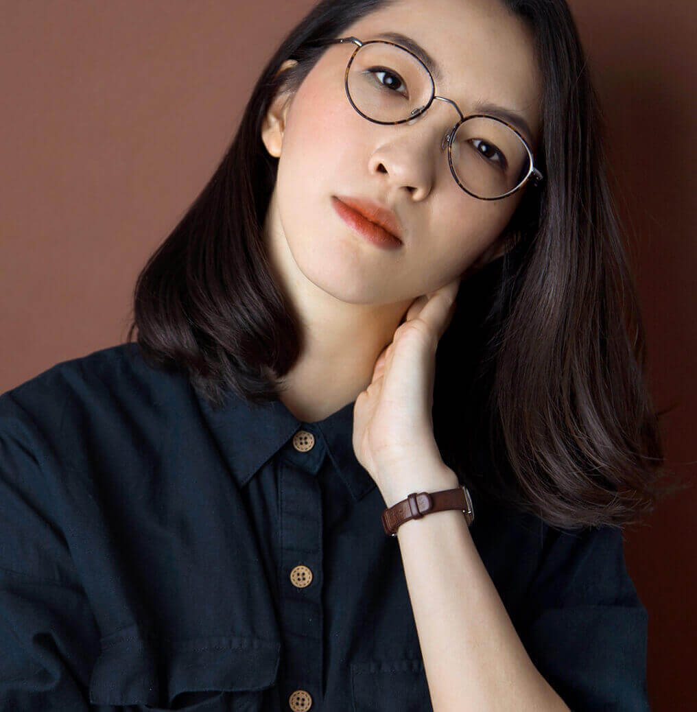 Portrait of Chinese visual artist, Ruan Feifei | Clarins SG