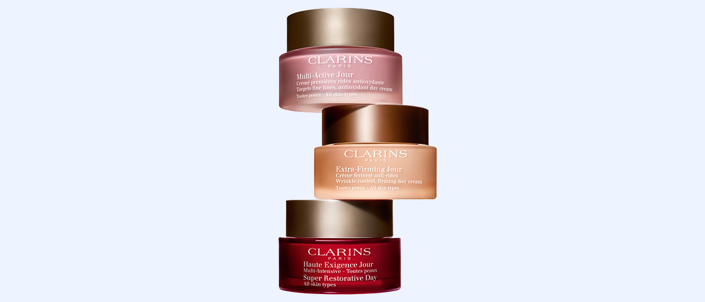 Clarins day moisturizers