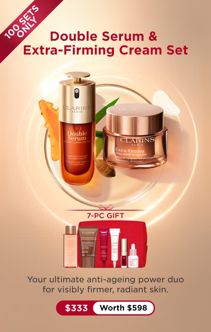Double Serum &  Extra-Firming Cream Set