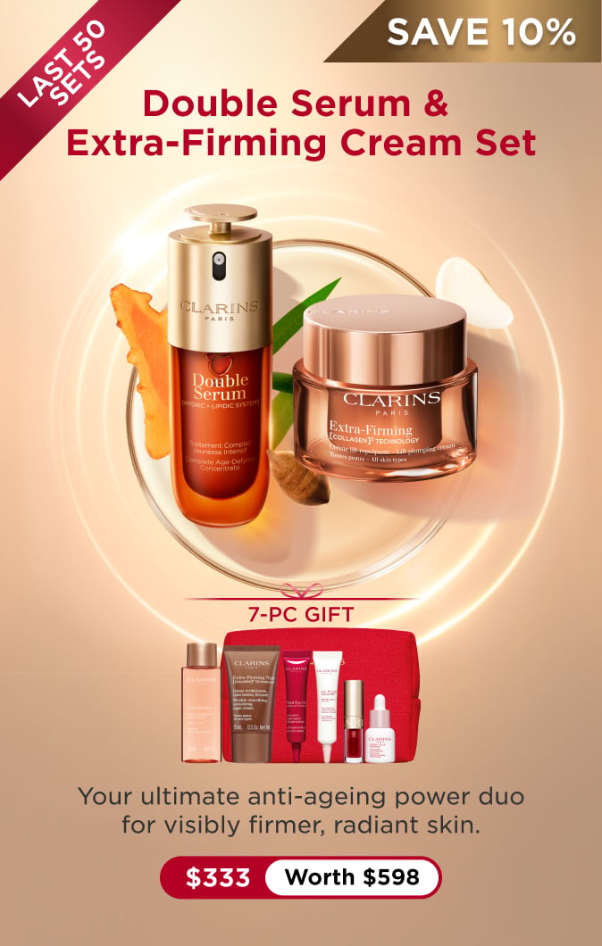 Double Serum &  Extra-Firming Cream Set