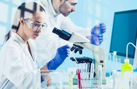 Photo of scientists in a laboratory