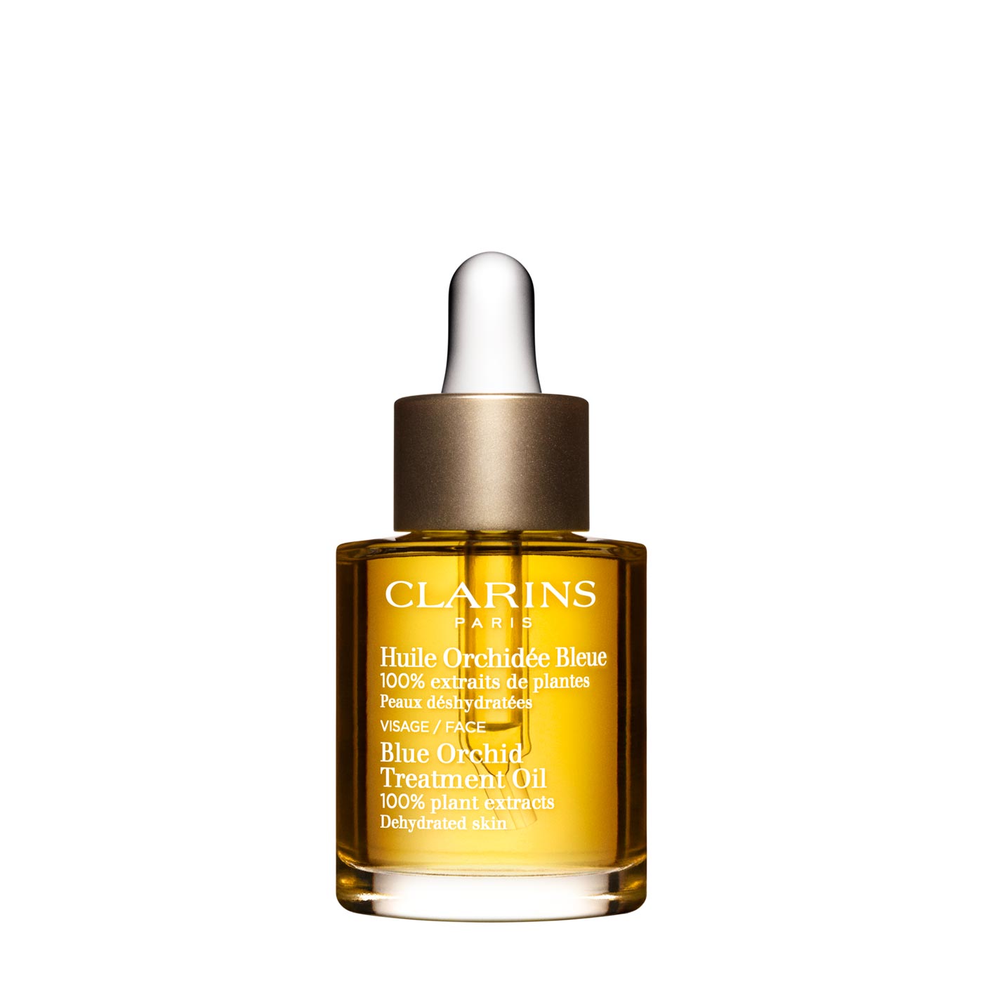 Blue Orchid Face Treatment Oil For Dry To Combination Skin Clarins Singapore Online Clarins