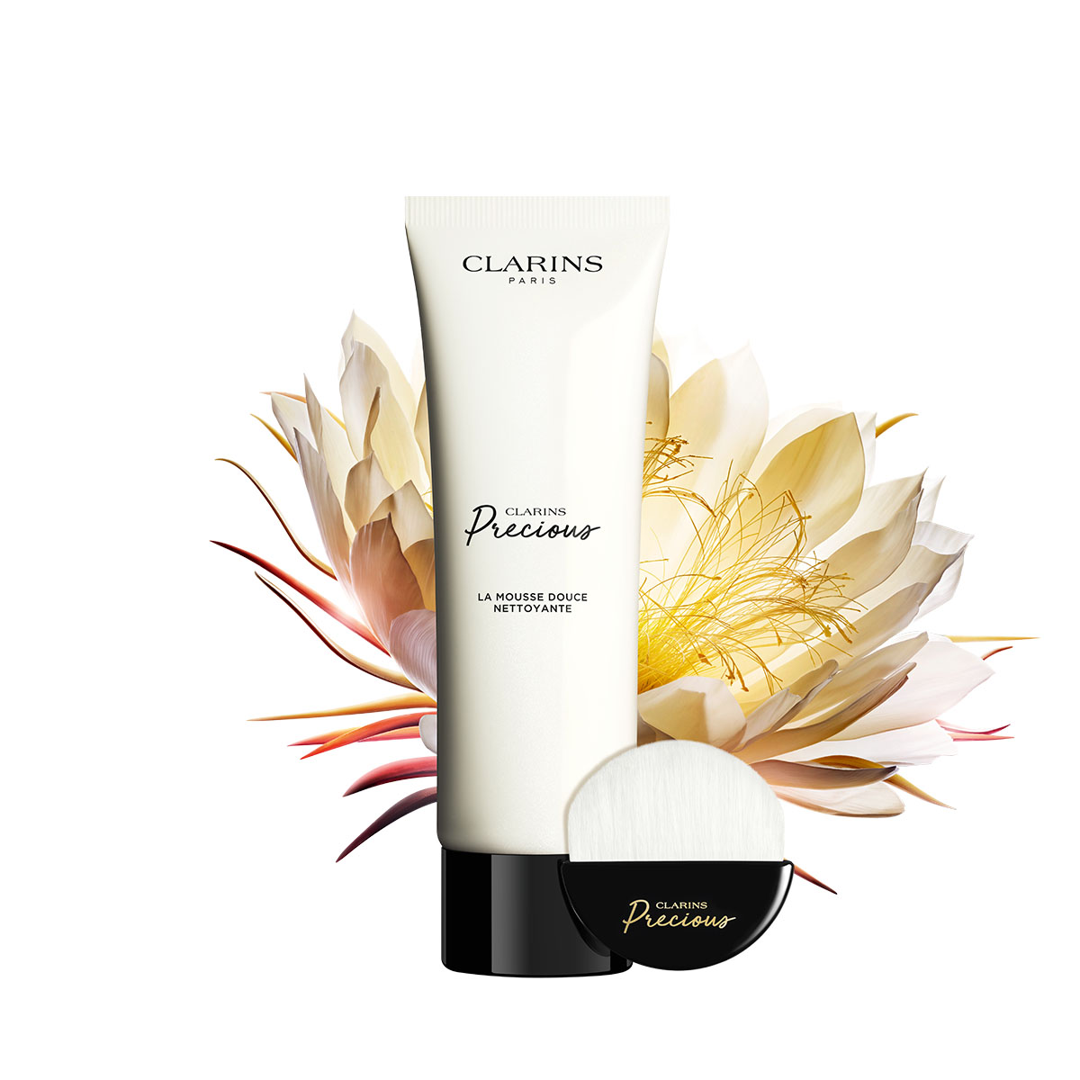 新品！CLARINS Precious La Mousse 洗顔料125ml Shop Precious Gentle Cleansing Foam Online | CLARINS® Singapore