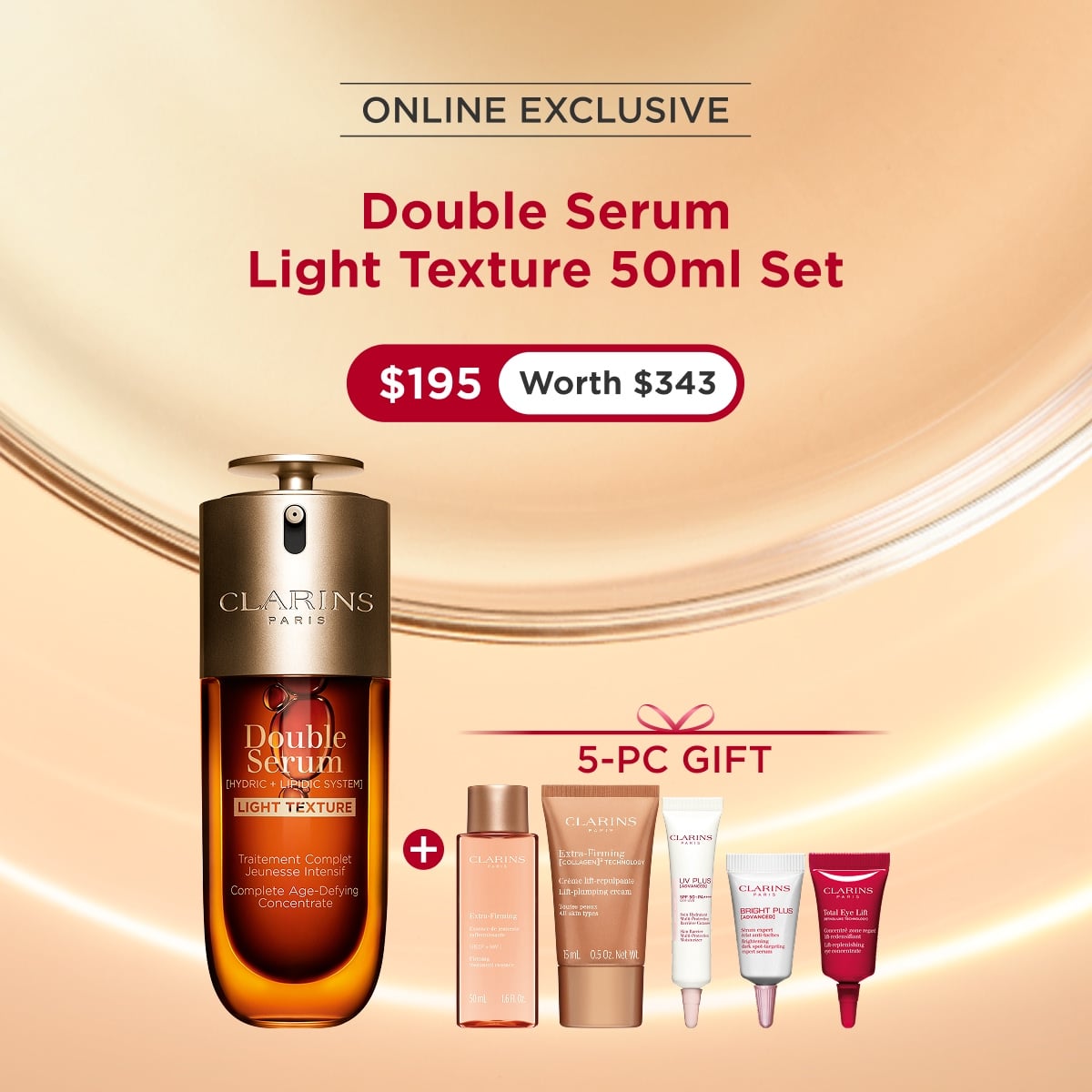 DOUBLE SERUM Light Texture - Anti-Ageing Serum