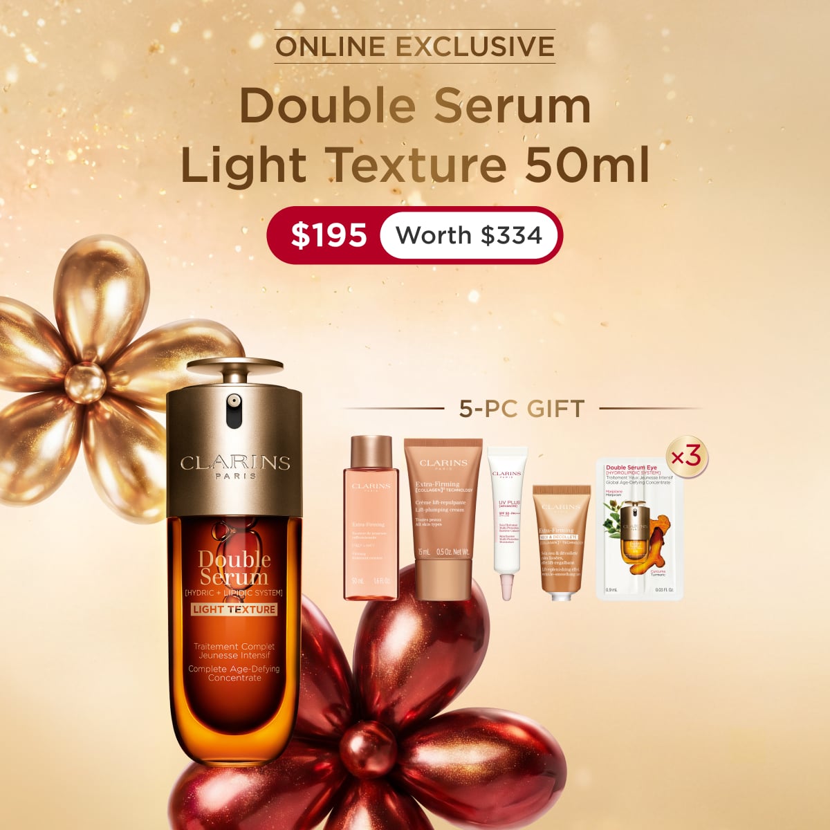 DOUBLE SERUM Light Texture - Anti-Ageing Serum