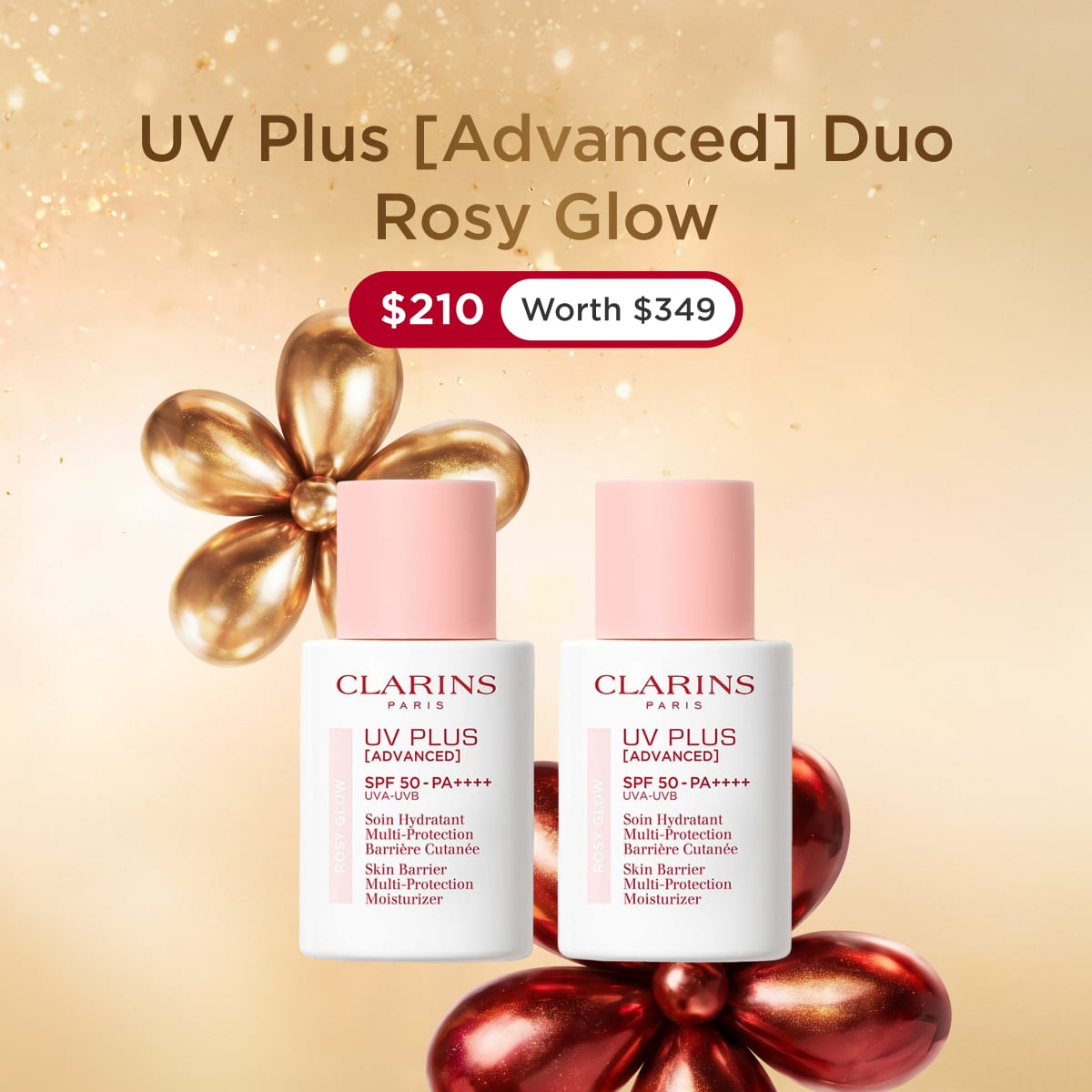 UV Plus [Advanced] Rosy Glow ​Holiday Duo​