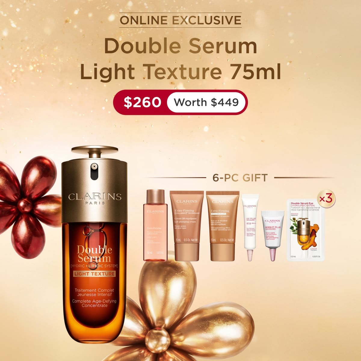 DOUBLE SERUM Light Texture &ndash; Anti-Ageing Serum